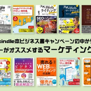 【セール】Amazon kindle本ビジネス書キャンペーンの中からデザイナーがオススメする分析・マーケティング本10選