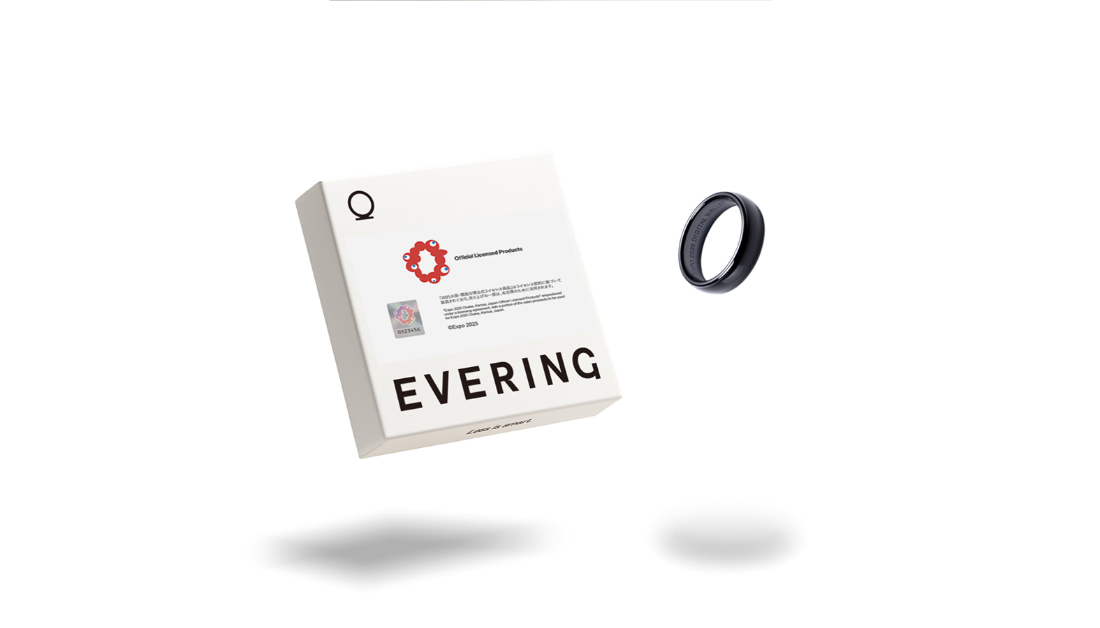 キャッシュレス決済機能搭載のスマートリングEVERINGの2025年 大阪・関西万博オリジナルモデル「EVERING EXPO BLACK」が発売