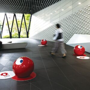 2025大阪・関西万博公式ライセンス商品 『EXPO2025 公式ロゴ イメージ 3Dモニュメント CELL ART』が大阪・関西万博のレガシーとして大塚オーミ陶業株式会社から販売中