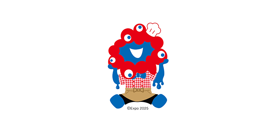 EXPO2025オフィシャルカフェ　らぽっぽリンクス梅田店ロゴ