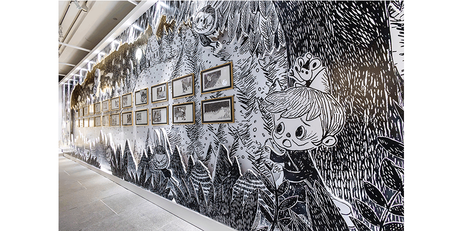 THE MONSTERS 10周年記念展 東京「MONSTERS BY MONSTERS: NOW AND THEN」会場風景